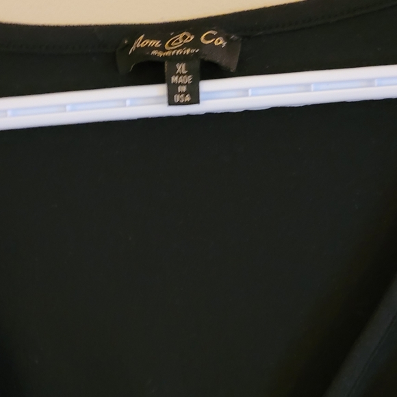 Very soft surplice maternity and nursing top - Picture 3 of 3